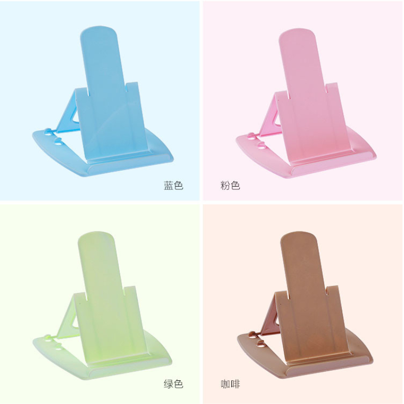 Giá Đỡ Điện Thoại Xếp Gọn Đa Góc Độ, Chất Liệu Nhựa Cao Cấp Cứng Cáp, Thiết Kế Có Thể Điều Chỉnh Độ Cao, Nhiều Màu