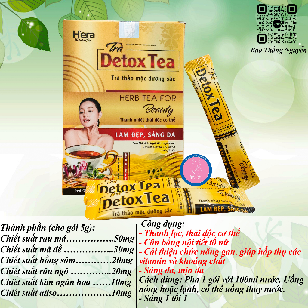 H’era Detox Tea-Giup thanh nhiệt
