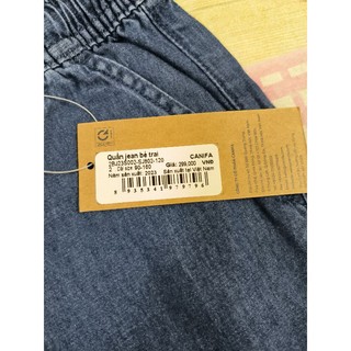 Quần jeans mỏng bé trai dáng jogger