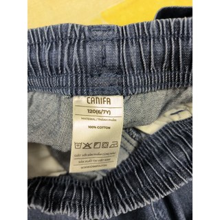 Quần jeans mỏng bé trai dáng jogger