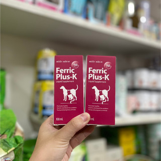 Chai bổ máu Ferric Plus K 100ml cho chó mèo