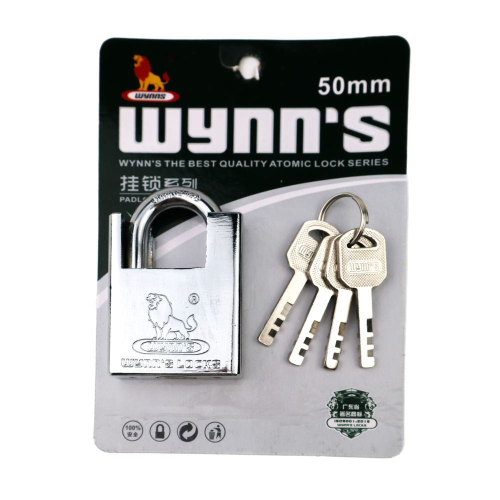 Ổ khóa treo chống cắt Wynn's đủ các cỡ chất liệu thép hợp kim chống nước chống trộm, khóa treo chống cắt bảo vệ nhà cửa