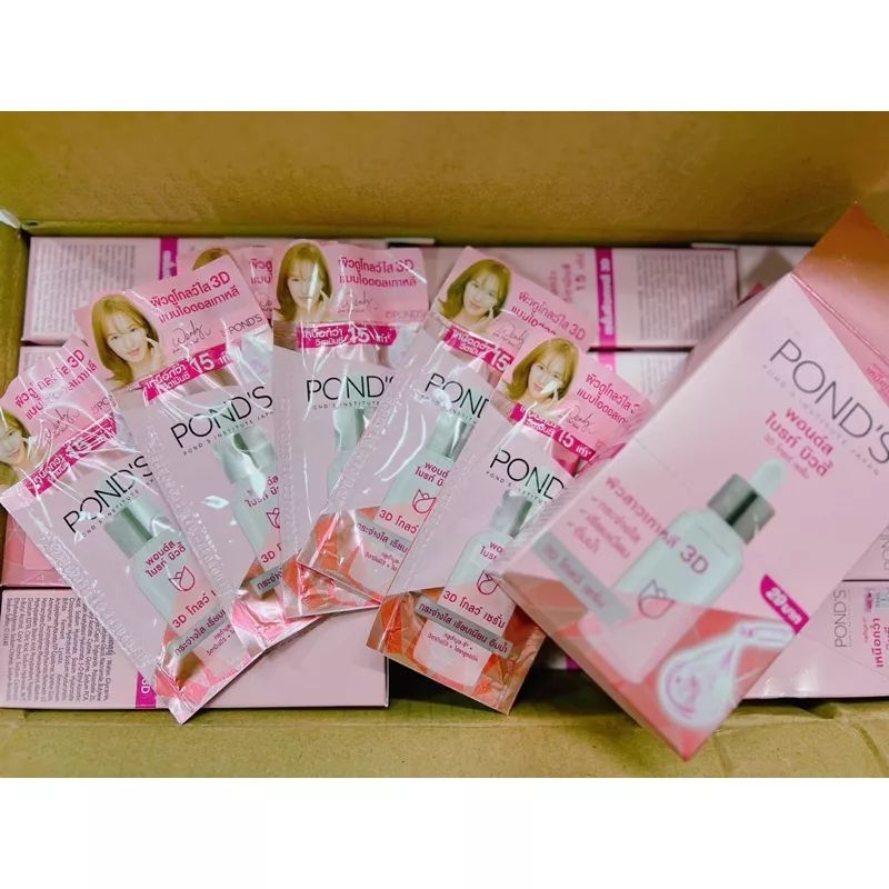 HỘP 6 GÓI - Serum pond's sáng da mờ thâm date 2025