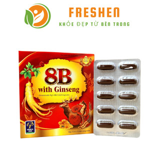 8B with ginseng bồi bổ cơ thể kích thích tiêu hoá nâng cao thể lực