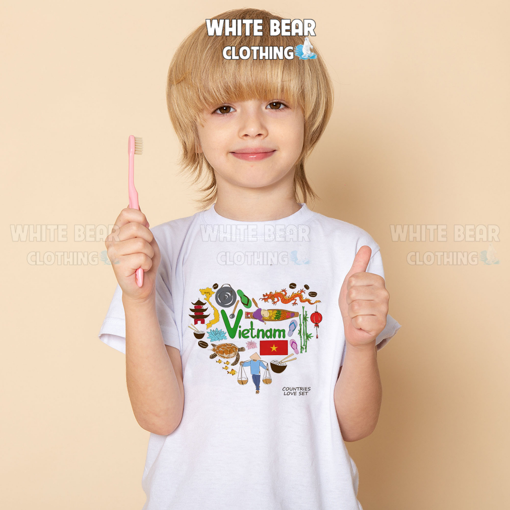 Áo thun Việt Nam WHITE BEAR CLOTHING