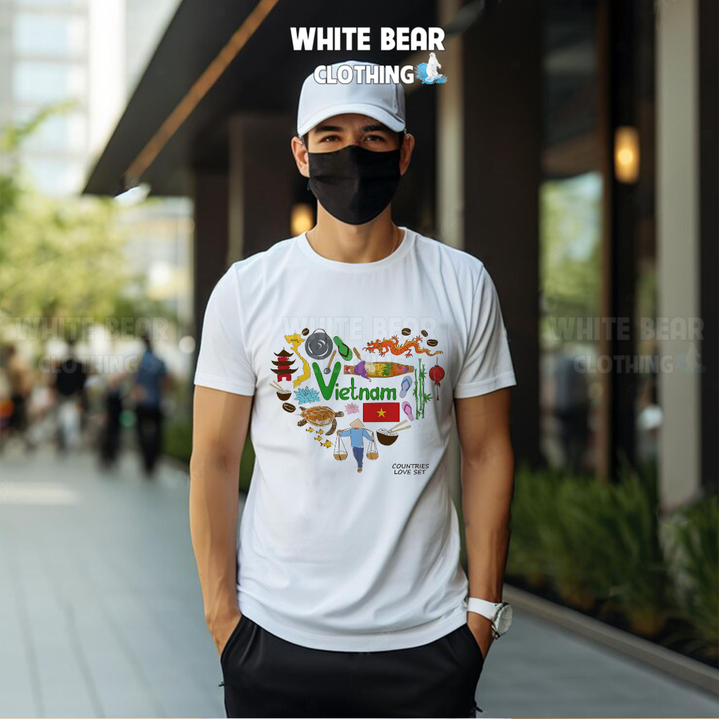 Áo thun Việt Nam WHITE BEAR CLOTHING