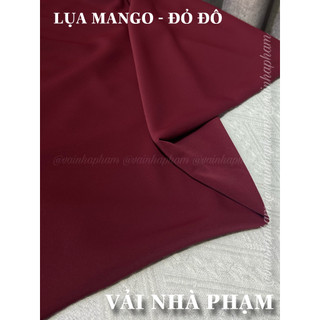 VẢI LỤA MANGO MÀU-KHỔ 1.5M-VẢI NHÀ PHẠM