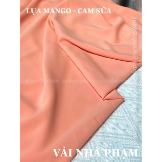 VẢI LỤA MANGO MÀU-KHỔ 1.5M-VẢI NHÀ PHẠM