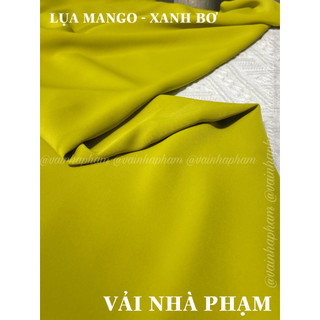VẢI LỤA MANGO MÀU-KHỔ 1.5M-VẢI NHÀ PHẠM