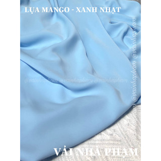 VẢI LỤA MANGO MÀU-KHỔ 1.5M-VẢI NHÀ PHẠM