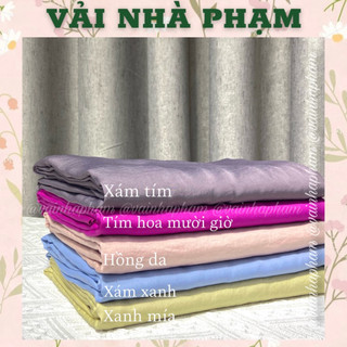 Vải lụa tơ nhung-lụa tơ nhăn-khổ 1.5m-vải nhà phạm