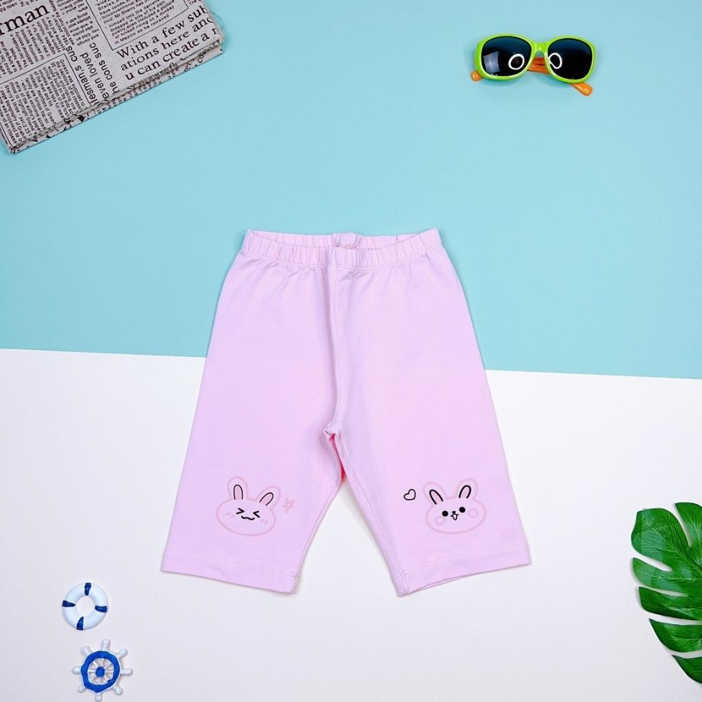 Quần legging bé gái, size 3-8 tuổi, quần legging cho bé chất cotton mềm mát,  - SUNKIDS