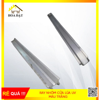 Ray nhôm cửa lùa uv màu trắng 2m, 3m – phụ kiện cửa lùa - cắt kích thước theo yêu cầu
