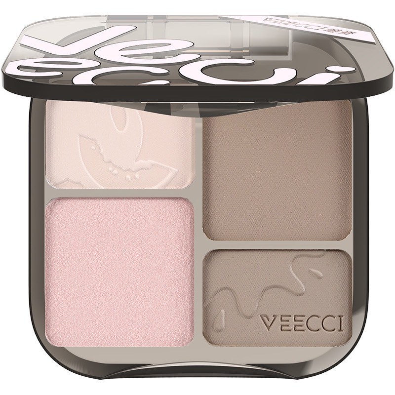 Bảng Phấn Tạo Khối Và Bắt Sáng VEECCI Tự Nhiên Lâu Trôi Chống Thấm Nước Hot Douyin