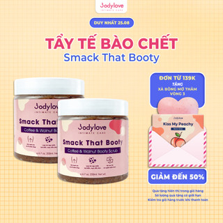 COMBO 2 hũ tẩy tế bào chết mờ thâm mông, nách, bẹn BODYLOVE dưỡng da giảm mụn làm sạch dạng scrub 300g