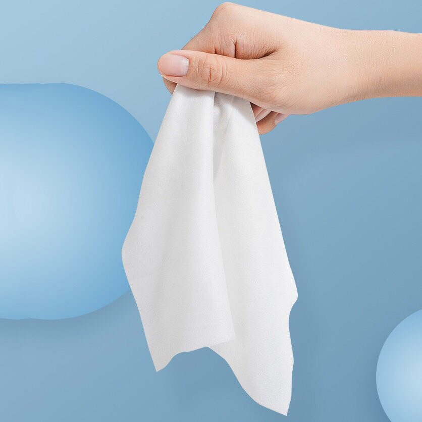 Túi 8 Gói Khăn Giấy Ướt Mini Bỏ Túi Chính Hãng Nội Địa Trung Siêu Đáng Yêu