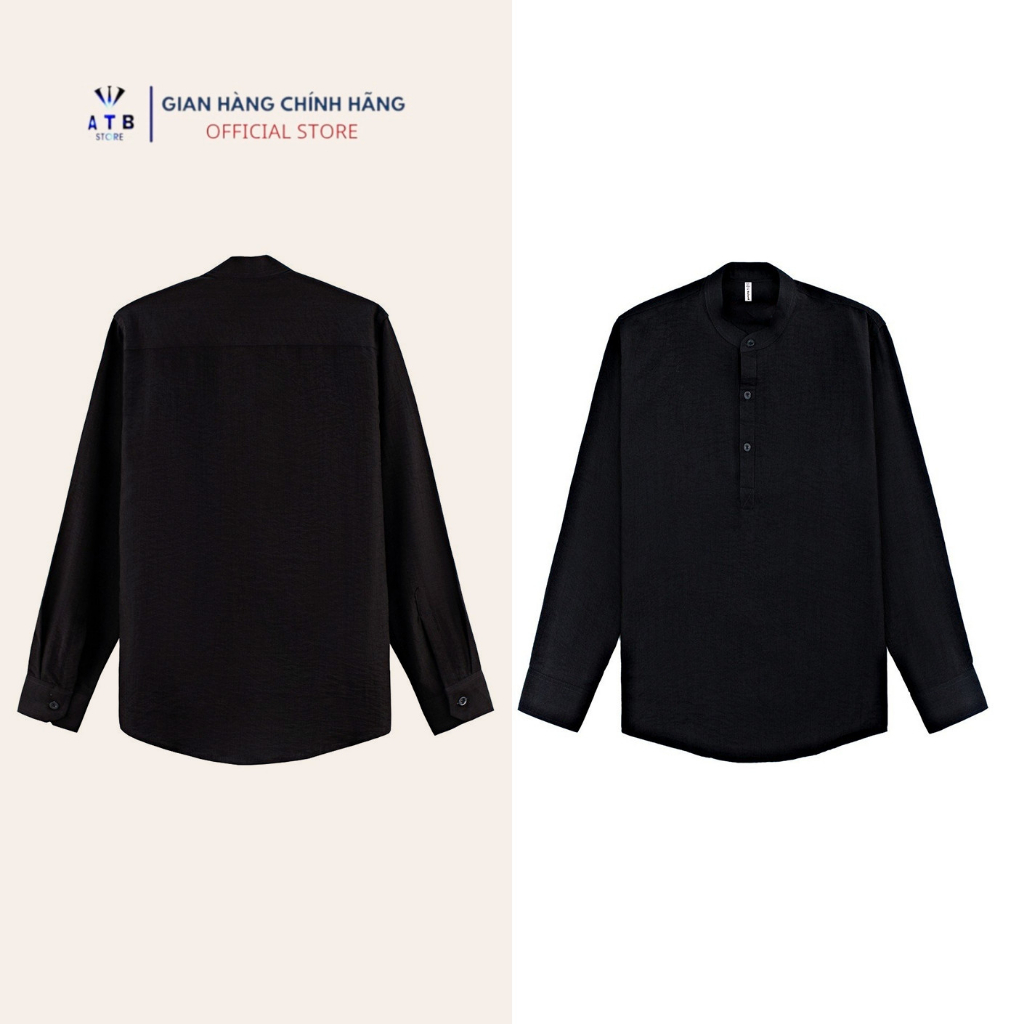 Áo Dài Tay 3 Khuy,  Chất Liệu Vải Đũi Xước Cao Cấp , Co Giãn Nhẹ , Thoáng Mát , Dễ Chịu