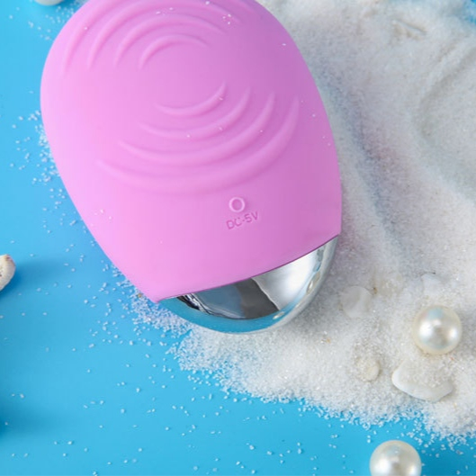 Máy Rửa Mặt Silicone Cầm Tay Chống Nước Đa Năng Làm Sạch Sâu Giúp Da Trắng Sáng Mịn Màng