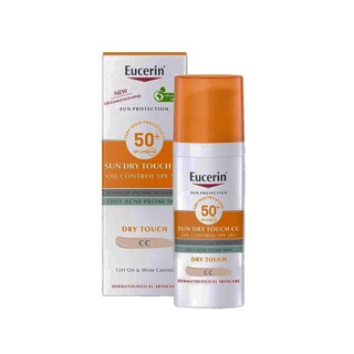 [Mẩu mới] Kem chống nắng SPF 50+ có màu phấn Eucerin Sun Creme Tinted CC Fair SPF 50+