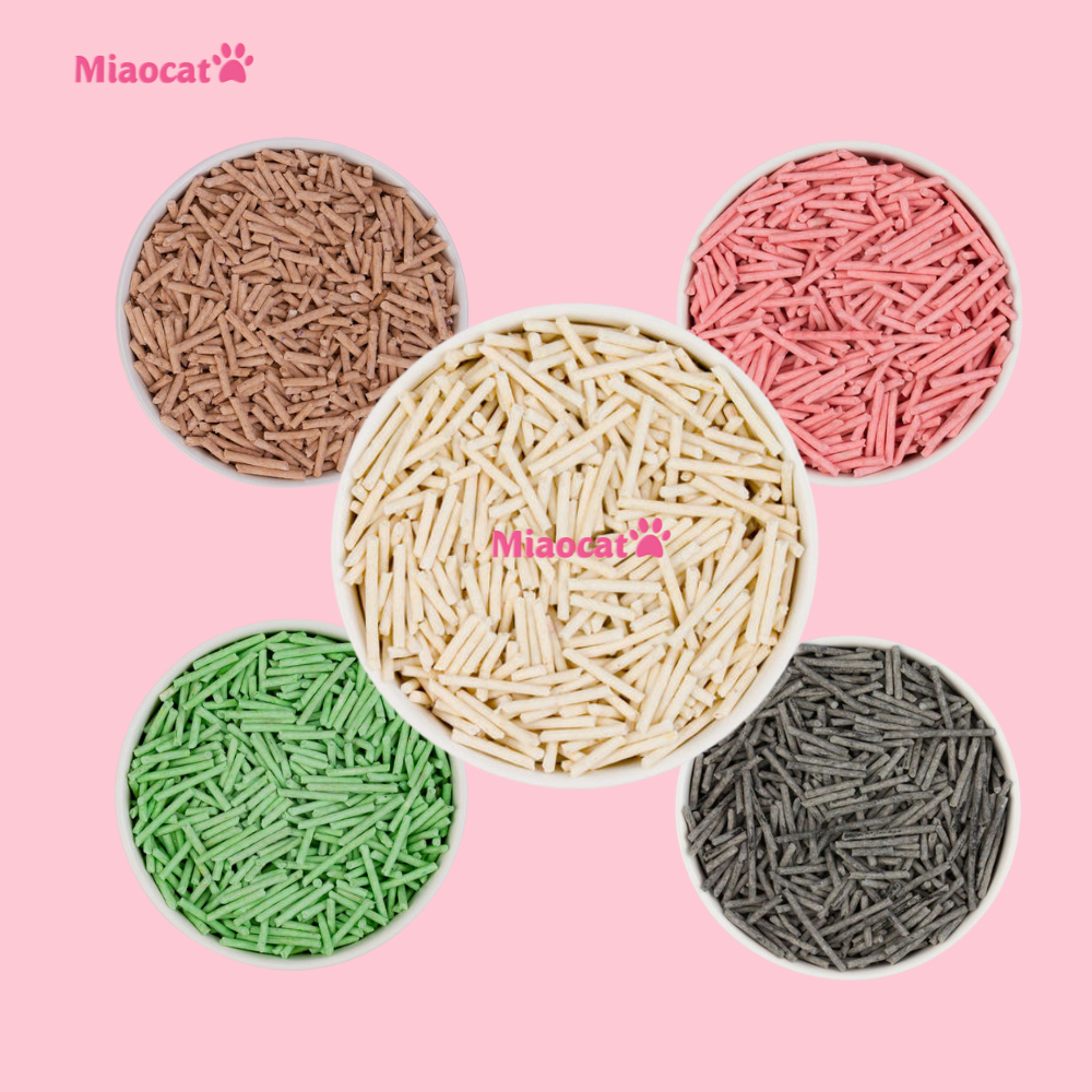 Cát vệ sinh đậu nành MIAO 6L cho mèo - Hương Jasmine - MIAOCAT