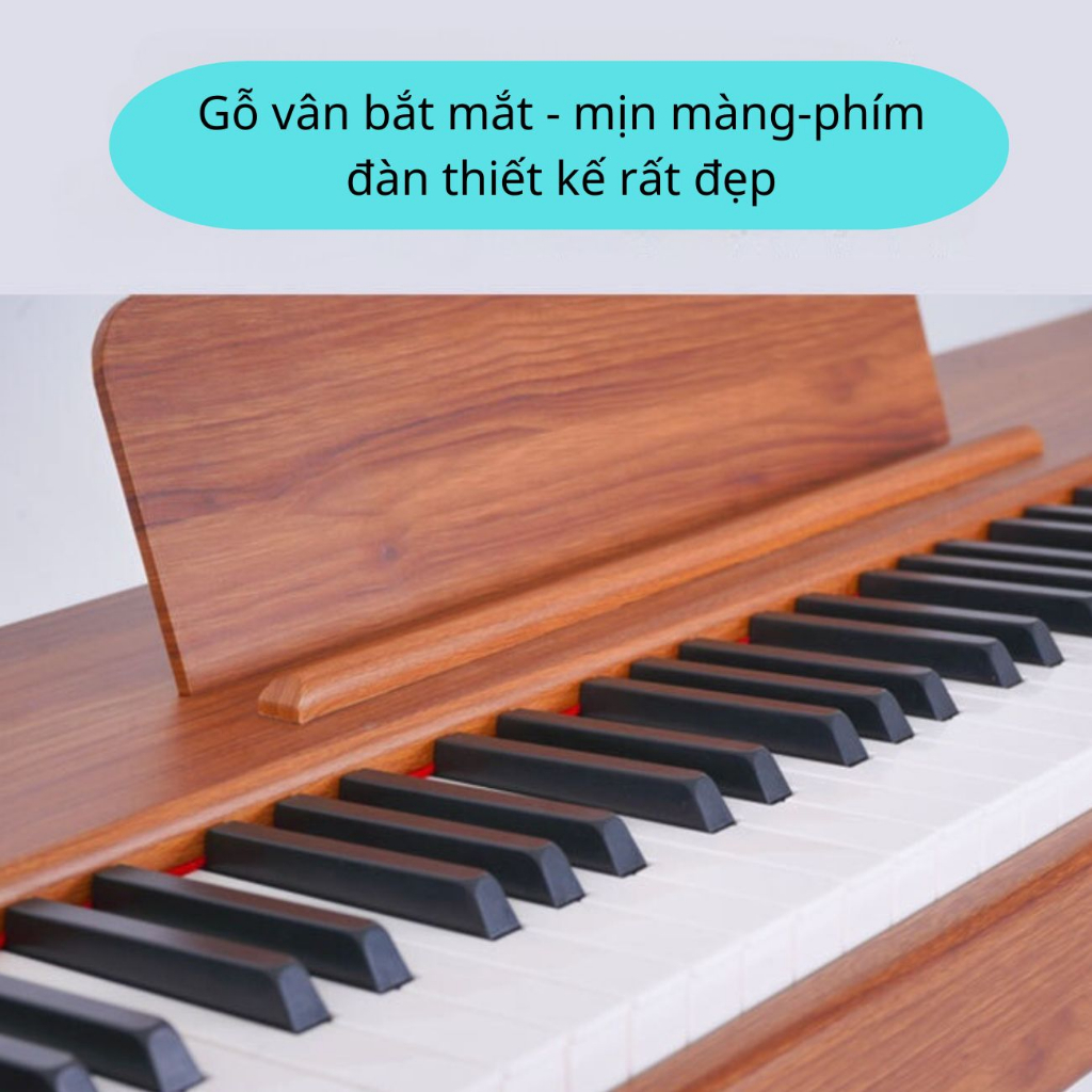 Đàn Piano,Đàn Piano Gỗ Điện Tử Người Lớn Cao Cấp 88 Phím,Đàn organ Gỗ