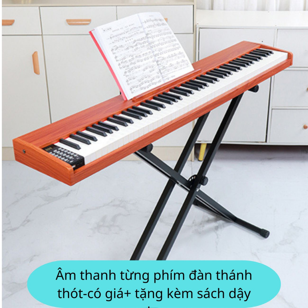 Đàn Piano,Đàn Piano Gỗ Điện Tử Người Lớn Cao Cấp 88 Phím,Đàn organ Gỗ
