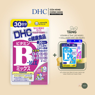 Viên uống vitamin b tổng hợp dhc vitamin b mix gói 60 viên và gói 180 viên