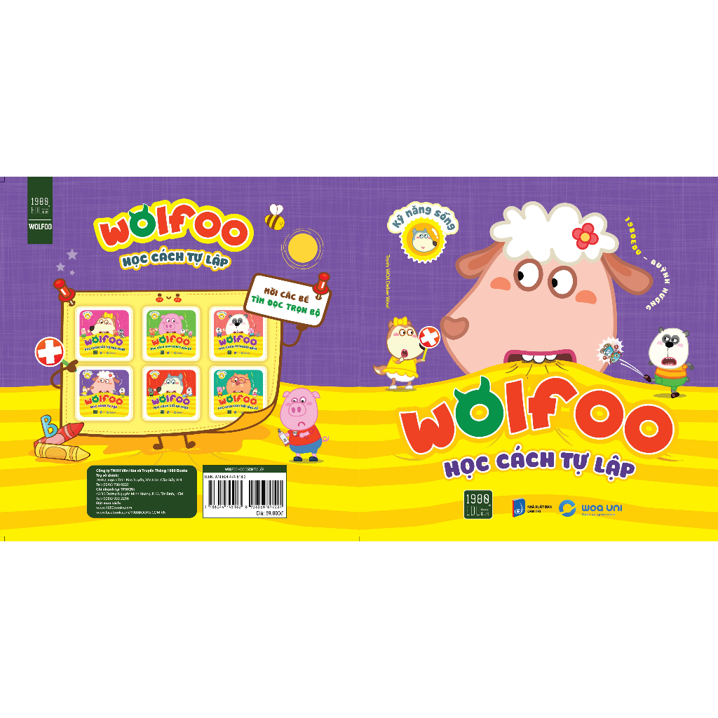 Sách - Wolfoo Học Cách Tự Lập