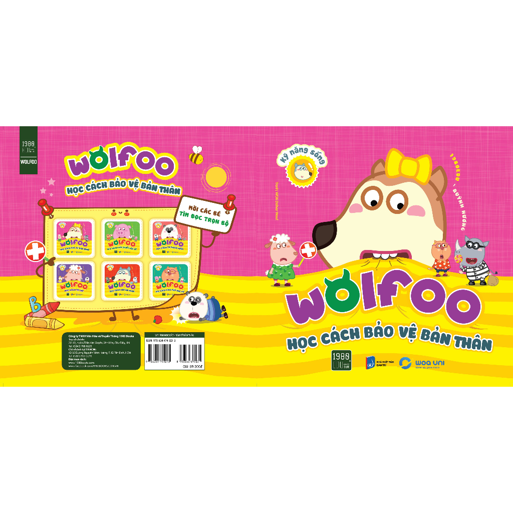 Sách - Wolfoo Học Cách Bảo Vệ Bản Thân