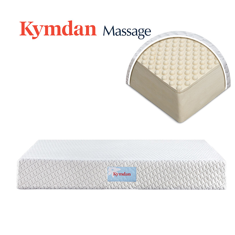 Nệm cao su thiên nhiên Kymdan Massage độ dày 6 / 8,5 / 11 cm