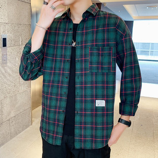 Áo khoác sơ mi unisex form dài Nam Nữ - J030