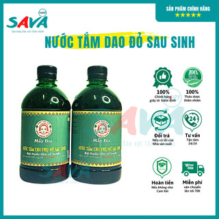 Nước tắm thảo dược Dao Đỏ sau sinh phục hồi sức khỏe phụ nữ sau sinh tiện dụng chai 500ml