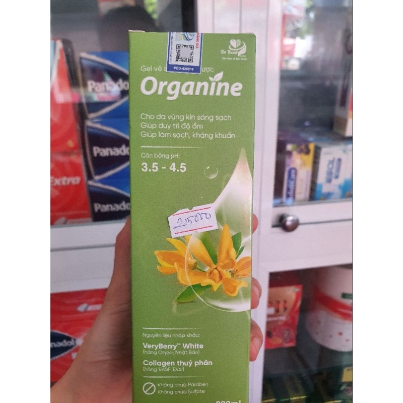 Gel vệ sinh Thảo Dược Organine