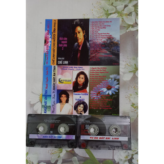 BĂNG CASSETTE TUẤN VŨ CHẾ LINH COMBO