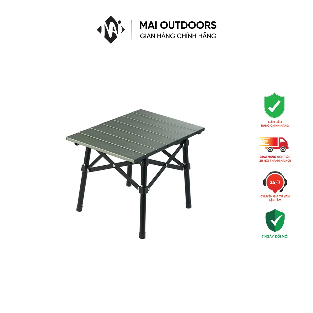 Bàn nhôm cắm trại gấp gọn NatureHike CNH22JU050