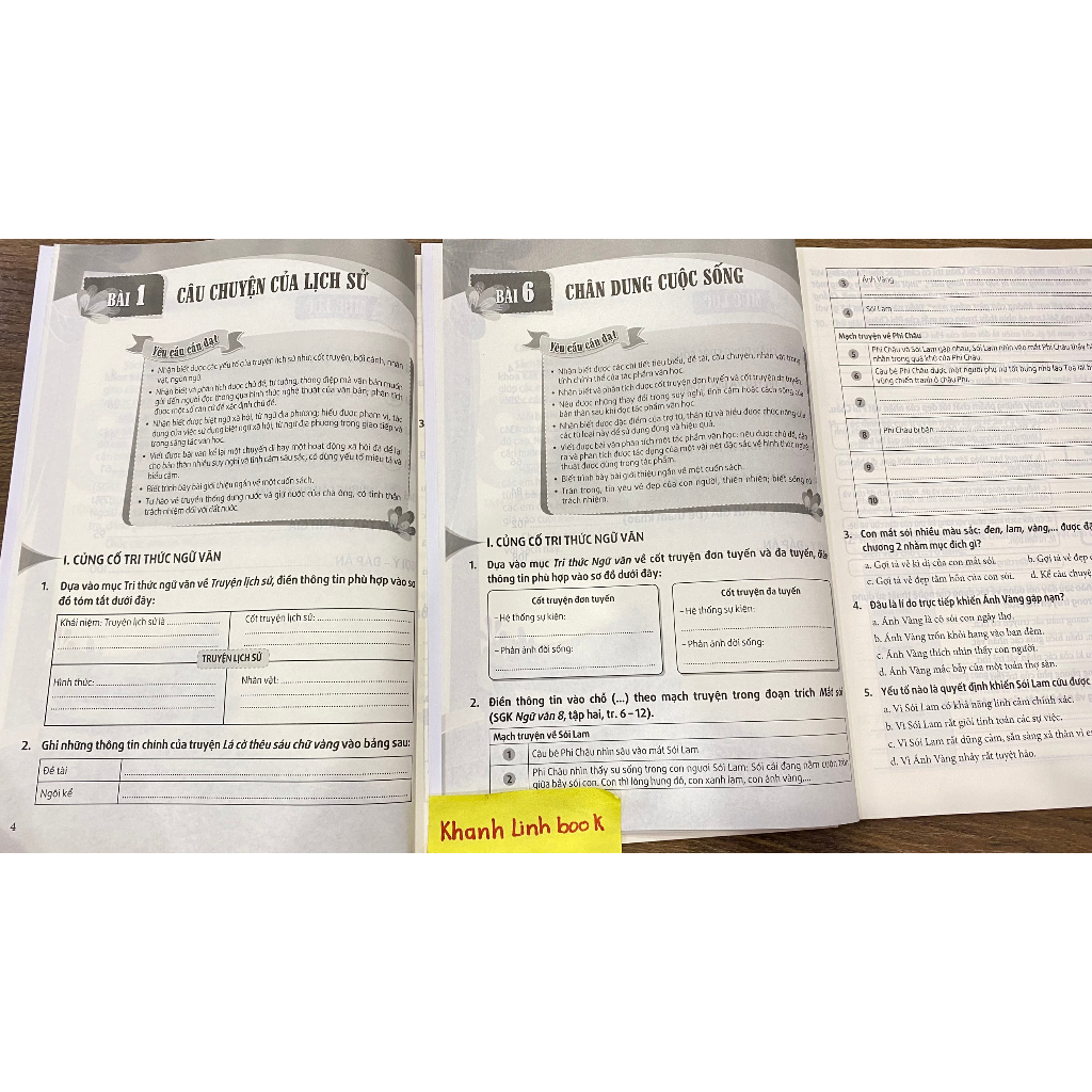 Sách - Combo Bài tập ngữ văn 8 cơ bản và nâng cao - tập 1 + 2