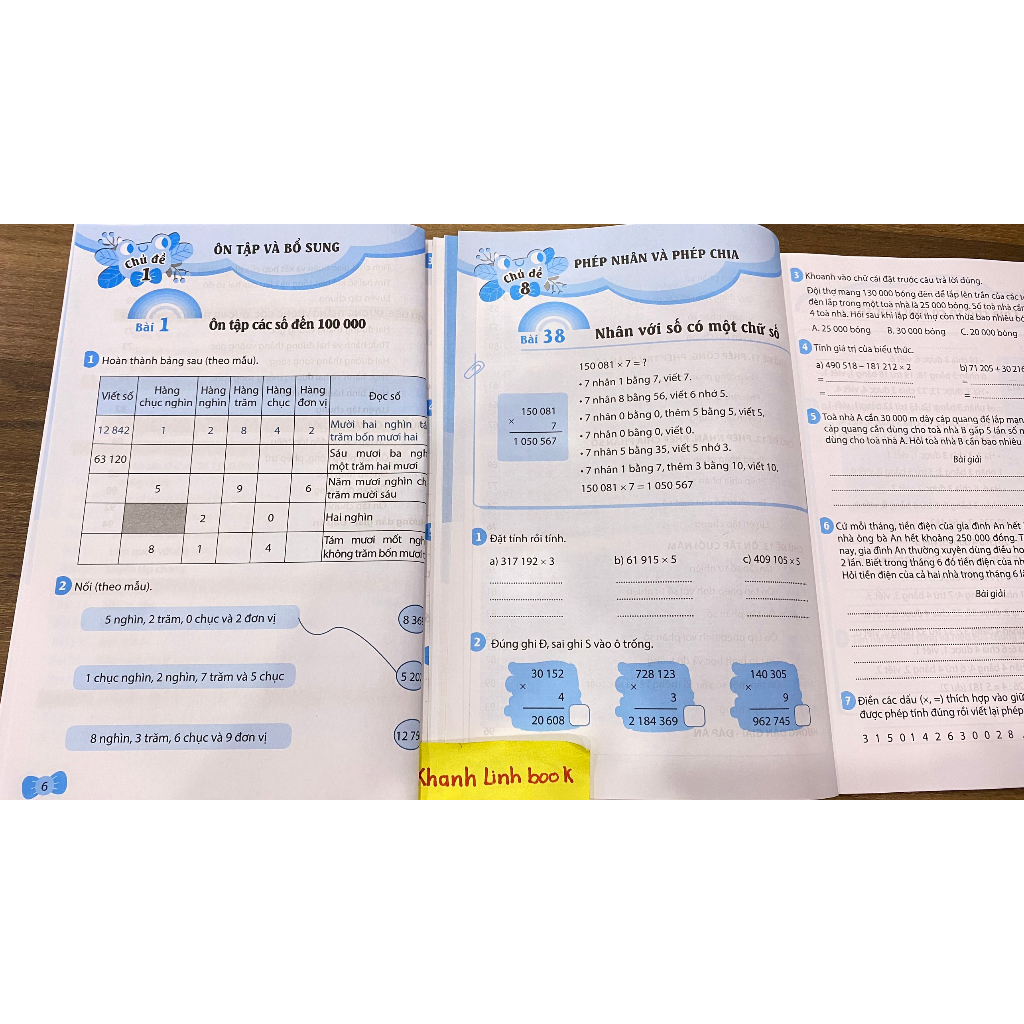 Sách - Combo Bài tập toán 4 cơ bản và nâng cao - tập 1 + 2