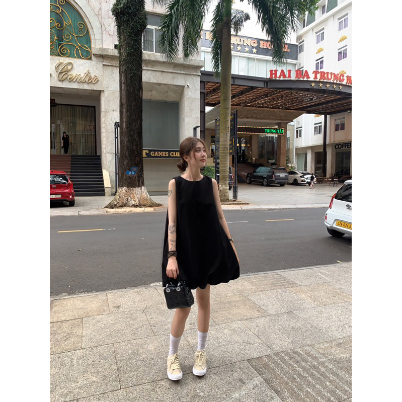 Peekaboo- Đầm Nấm Xoè Phồng