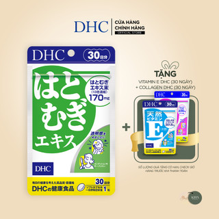 Viên uống sáng da DHC Nhật Bản Adlay Extract gói 30 viên