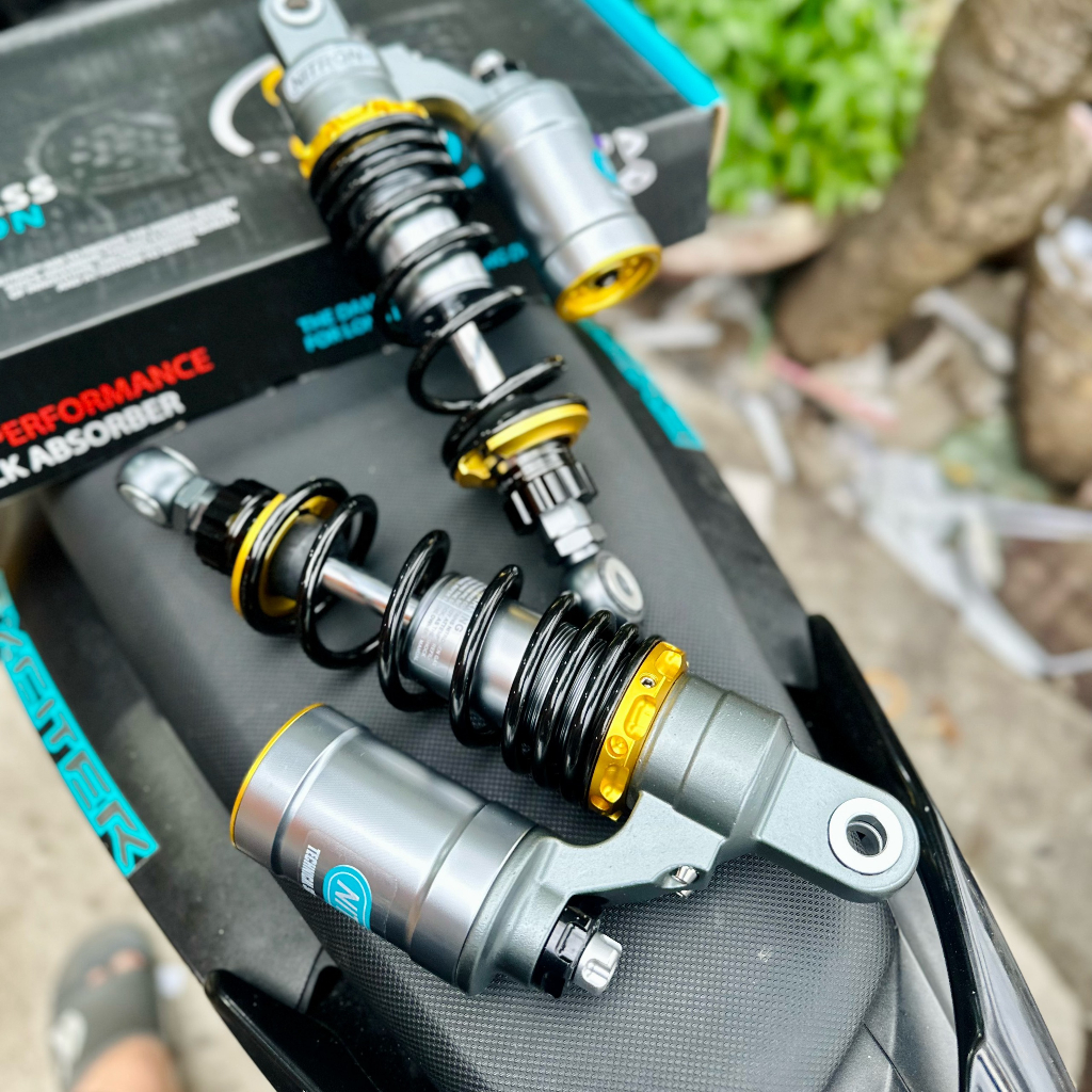 Phuộc nitron Dna Có Bình dành cho Wave Dream Future 335mm