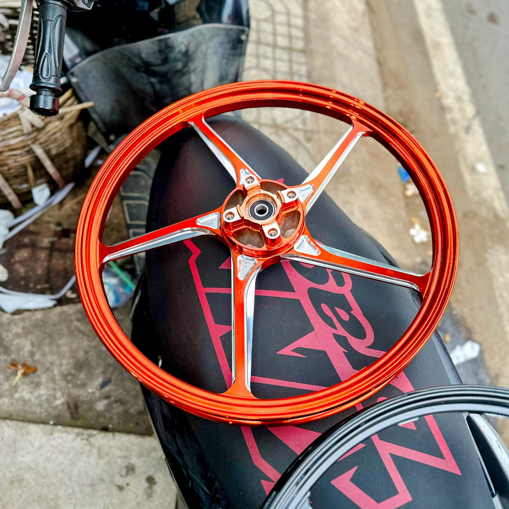 Mâm cnc 5 cây Xéo Wave Future 1.4 1.6