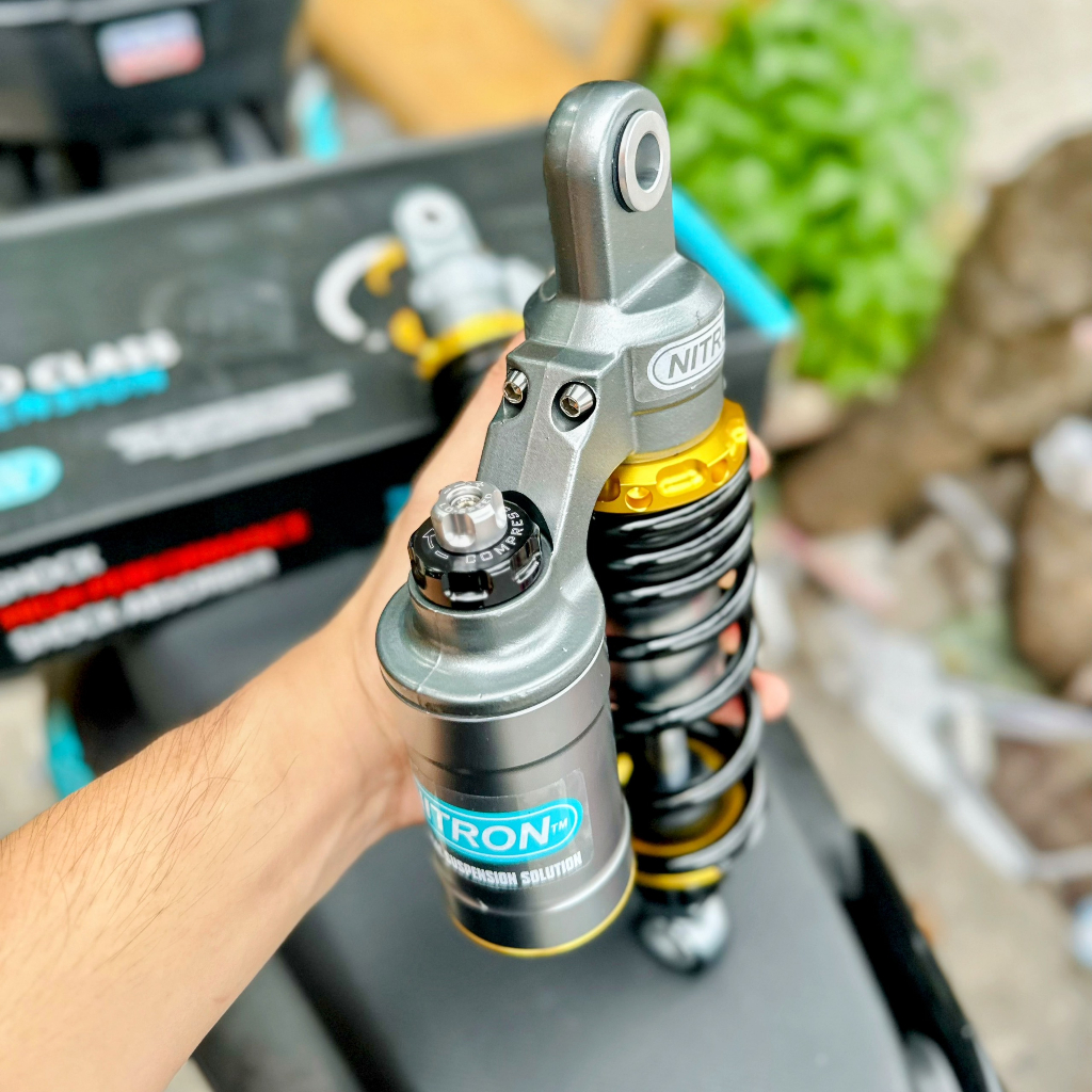 Phuộc nitron Dna Có Bình dành cho Wave Dream Future 335mm