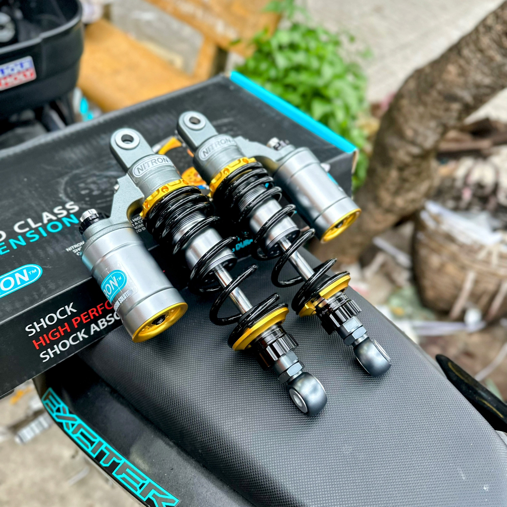 Phuộc nitron Dna Có Bình dành cho Wave Dream Future 335mm