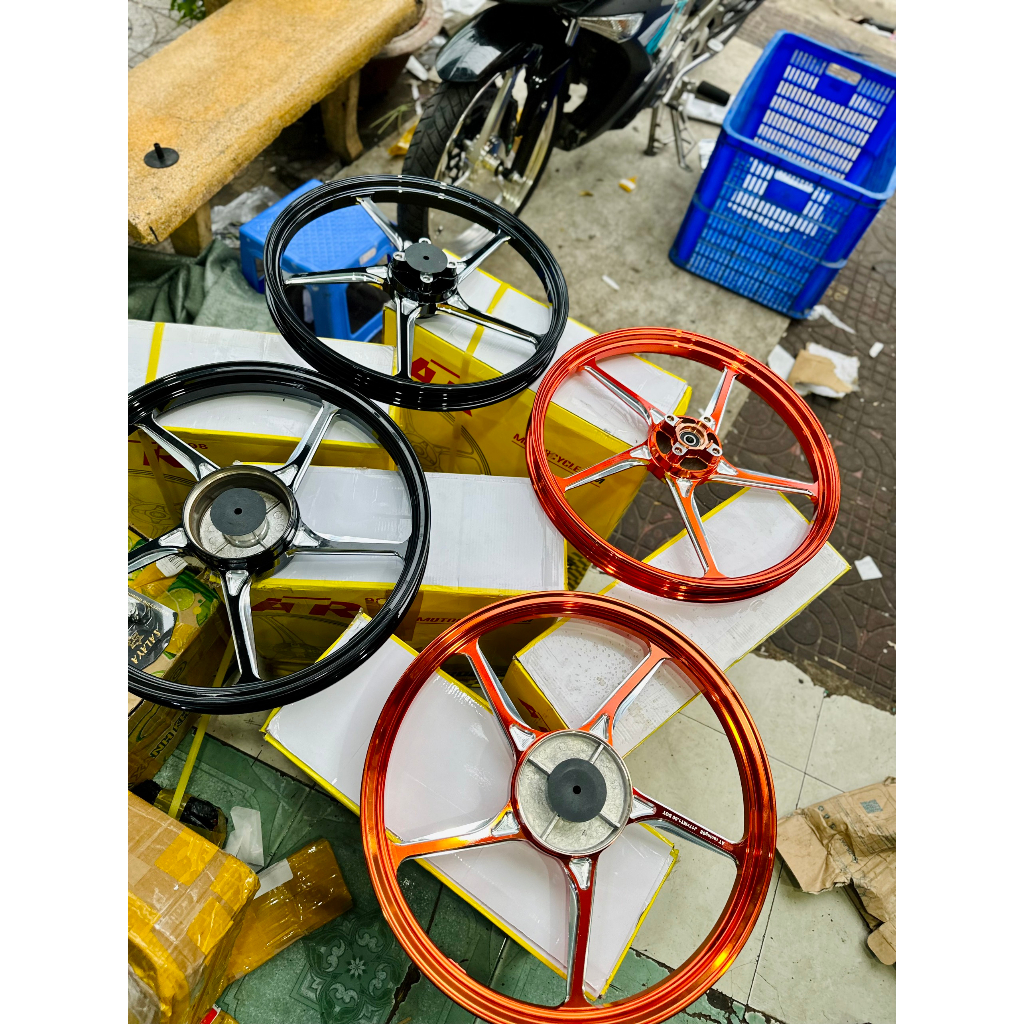 Mâm cnc 5 cây Xéo Wave Future 1.4 1.6