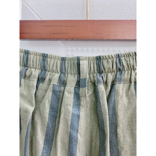 [JUNE LINEN] Q09. Quần short LINEN sọc 2 MÀU.