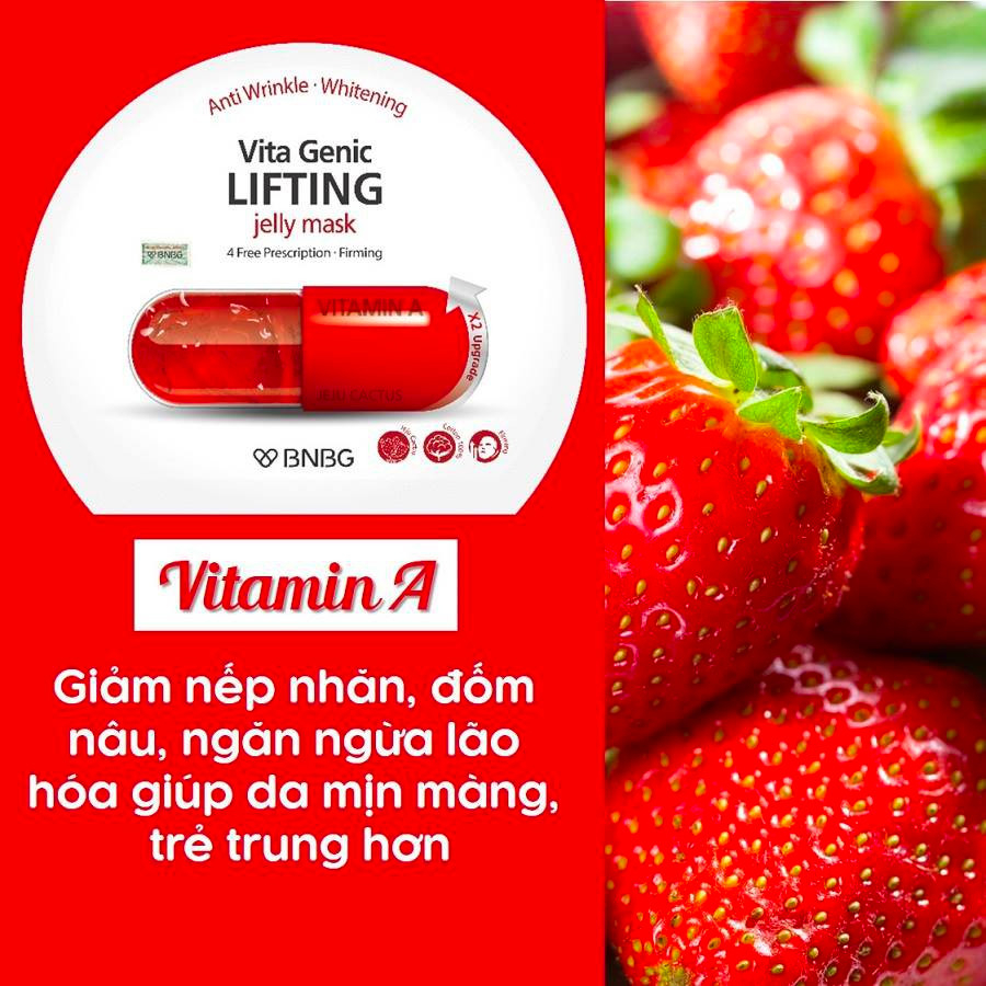 Combo 5 Mặt Nạ Nâng Cơ Mặt Epona Vita Genic Lifting Jelly Mask 30ml