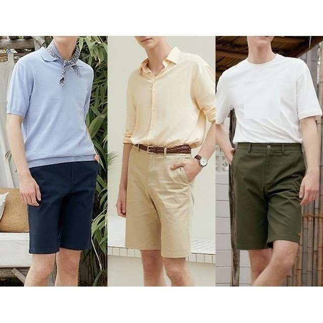 Quần short kaki nam