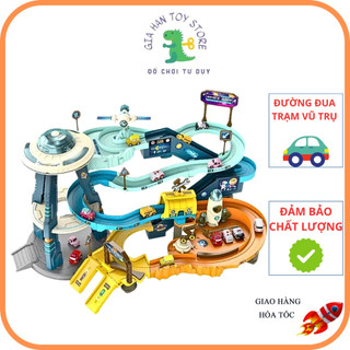 Đồ chơi đường đua Trạm Vũ trụ - Đường Đua Ngoài Không gian