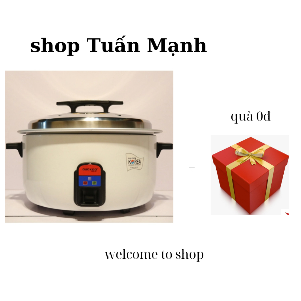 Nồi cơm điện công nghiệp to cỡ lớn 13L 23L Bh 12 tháng (màu ngẫu nhiên )