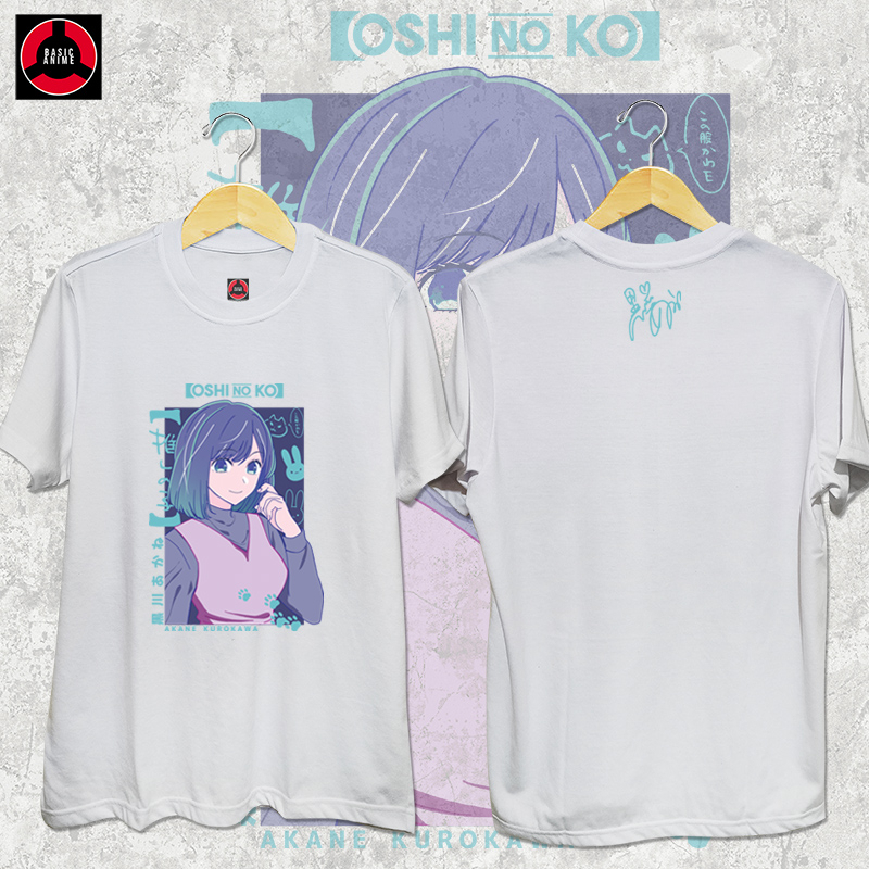 Áo thun Oshi no Ko - Akane Kurokawa Anime Shirt - Áo in phong cách trẻ trung năng động